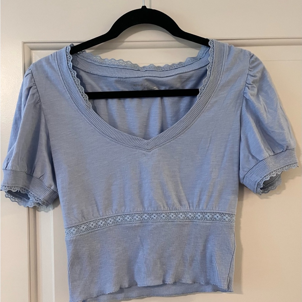 Light Blue Women's Top